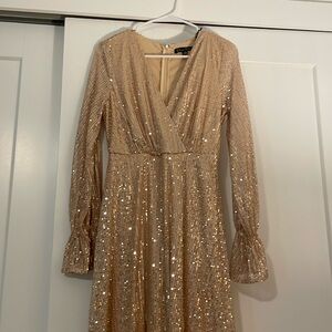 Full sequin dress